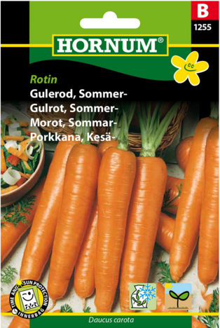 Gulerod Sommer Rotin