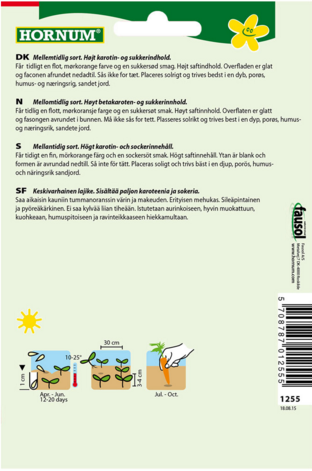 Gulerod Sommer Rotin