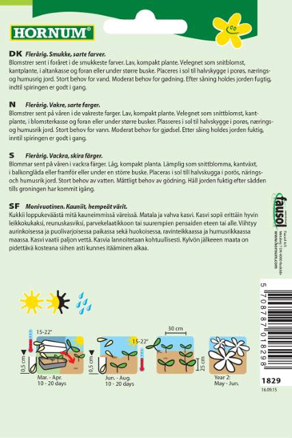 Forglemmigej blanding Remember 2