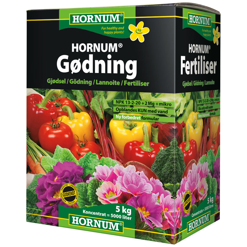 Hornum totalgødning, 5 kg