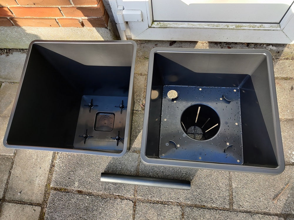 2 stk. ABC Planter 1, 25L selvvandingspotte