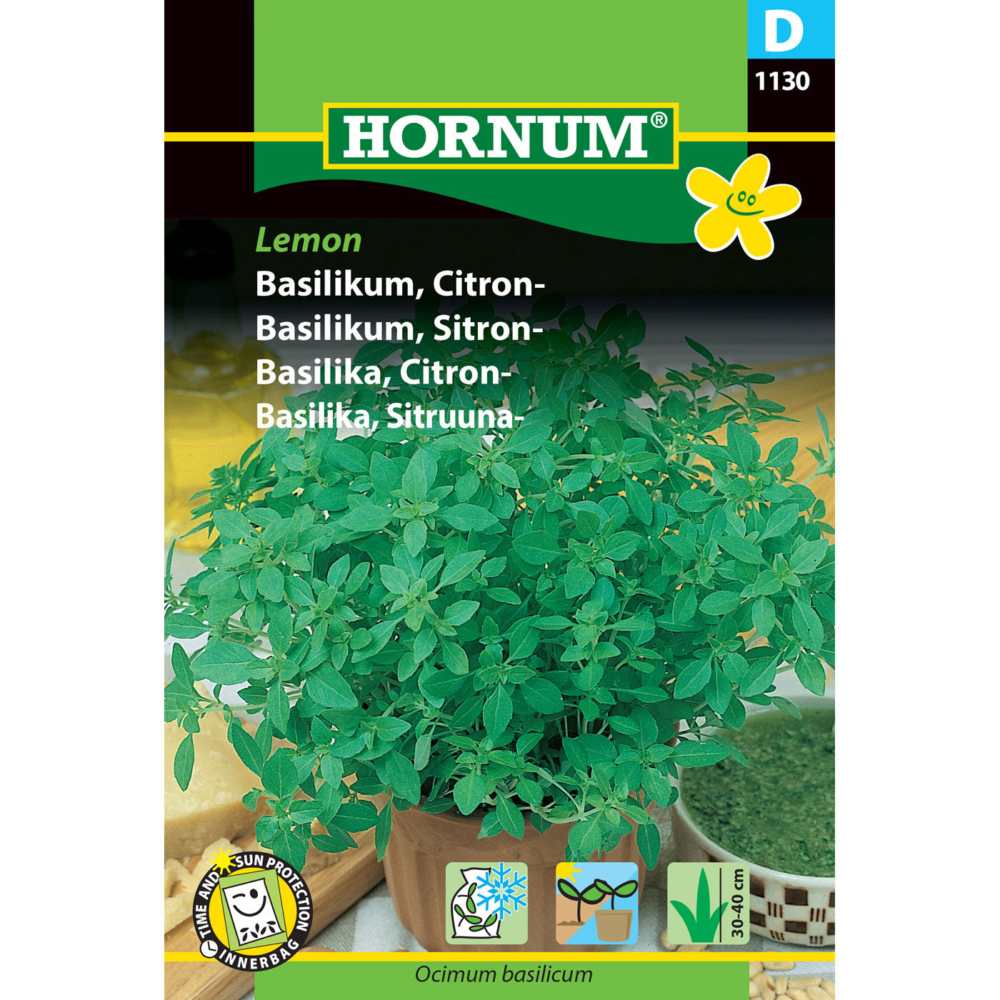 Basilikum Citronbasilikum Lemon