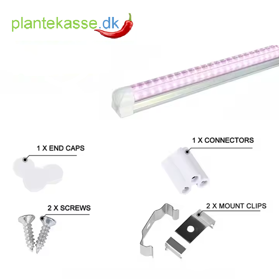 SunLight Pro-Gro T8 vækstlys armatur 60cm 18W
