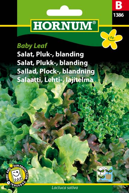 Salat Pluk blanding Baby Leaf