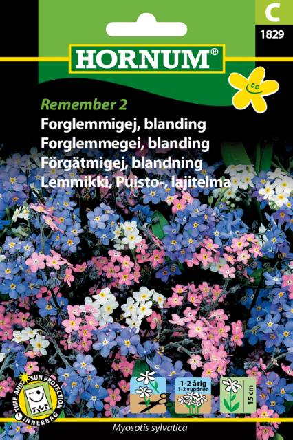 Forglemmigej blanding Remember 2