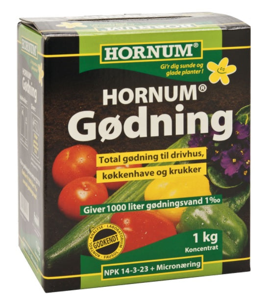 Hornum totalgødning, 1 kg